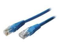 Uniformatic - Câble réseau - RJ-45 (M) pour RJ-45 (M) - 3 m - UTP - CAT 5e - moulé, bloqué - bleu 20203