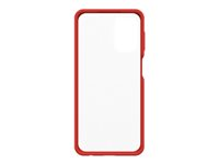 OtterBox React Series - Coque de protection pour téléphone portable - clair, rouge power - pour Samsung Galaxy A32 5G 77-82326