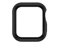 OtterBox EXO EDGE - Pare-chocs pour montre intelligente - polycarbonate, TPE - noir - pour Apple Watch (44 mm) 77-63620