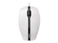 CHERRY GENTIX - Souris - optique - 3 boutons - filaire - USB - gris, blanc JM-0300-0