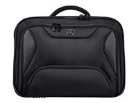 PORT Manhattan Clamshell BF - Sacoche pour ordinateur portable - 15.6" - noir 170225