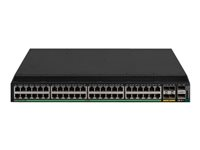 HPE FlexFabric 5901AF 48-Port 1GBaseT 4XG 2QSFP+ Switch - Commutateur - C3 - Géré - 48 x 10/100/1000 + 4 x 10 Gigabit Ethernet / 1 Gigabit Ethernet SFP+ + 2 x 40 Gigabit QSFP+ - Montable sur rack JL864A
