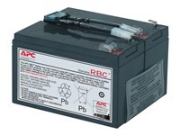 Cartouche de batterie de rechange APC #9 - Batterie d'onduleur - Acide de plomb - noir - pour P/N: SU700RM, SU700RMI, SU700RMINET, SU700RMNET RBC9