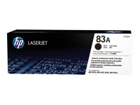 HP 83A - Noir - original - LaserJet - cartouche de toner (CF283A) - pour LaserJet Pro M201, M202, MFP M125, MFP M127, MFP M225 CF283A