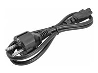 StarTech.com 3m (10ft) Laptop Power Cord, EU Schuko to C5, 2.5A 250V, 18AWG, Notebook / Laptop Replacement AC Cord, Printer/Power Brick Cord, Schuko CEE 7/7 to Clover Leaf IEC 60320 C5 - Laptop Charger Cable (753E-3M-POWER-LEAD) - Câble d'alimentation - power CEE 7/7 (P) pour IEC 60320 C5 - CA 250 V - 2.5 A - 3 m - moulé - noir 753E-3M-POWER-LEAD