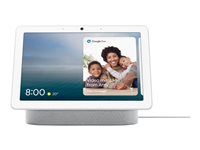 Google Nest Hub Max - Affichage intelligent - LCD de 10" - Canal 2.1 - sans fil - IEEE 802.11b/g/n/ac, Bluetooth - craie GA00426-FR
