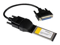 StarTech.com Carte Adaptateur ExpressCard/34 vers Port Parallèle - SPP/EPP/ECP - 1x ExpressCard 34 - 1x DB-25 Femelle - Adaptateur parallèle - ExpressCard - IEEE 1284 - pour P/N: ECBRACKET2 EC1PECPS