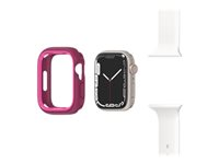 OtterBox EXO EDGE - Pare-chocs pour montre intelligente - polycarbonate, TPE - rose renaissance - pour Apple Watch (45 mm) 77-87554