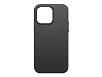 OtterBox Symmetry Series - Coque de protection pour téléphone portable - compatibilité avec MagSafe - polycarbonate, caoutchouc synthétique - noir - pour Apple iPhone 14 Pro Max 77-88525