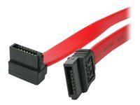 StarTech.com Cable Serial ATA SATA vers SATA a angle droit 15 cm - Câble SATA - Serial ATA 150/300/600 - SATA (R) pour SATA (R) - 15.24 cm - connecteur à angle droit - rouge - pour P/N: USB2SATAIDE, USB3SSATAIDE SATA6RA1