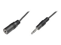 Uniformatic - Rallonge de câble audio - jack mini femelle pour jack mini mâle - 70 cm 40260