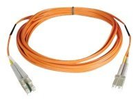 Uniformatic - Câble réseau - LC multi-mode (M) pour LC multi-mode (M) - 5 m - fibre optique - 62,5 / 125 microns - OM1 - sans halogène 21074