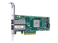 HPE StoreFabric SN1000Q 16Gb Dual Port - Adaptateur de bus hôte - PCIe 3.0 x4 profil bas - 16Gb Fibre Channel x 2 - pour Modular Smart Array 2040; ProLiant DL360p Gen8, DL385p Gen8, ML350p Gen8; StoreEasy 3850 QW972A