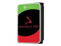 Seagate IronWolf Pro ST8000NT001 - Disque dur - 8 To - interne - 3.5" - SATA 6Gb/s - 7200 tours/min - mémoire tampon : 256 Mo - avec 3 ans de Seagate Rescue Data Recovery ST8000NT001