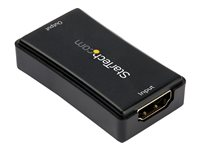 StarTech.com Prolongateur video HDMI 4K 60Hz jusqu'a 14 m - Alimente par USB - Son surround 7.1 (HDBOOST4K2) - Prolongateur audio/vidéo - HDMI - jusqu'à 14 m HDBOOST4K2