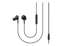 Samsung EO-IA500 - Écouteurs avec micro - intra-auriculaire - filaire - jack 3,5mm - noir EO-IA500BBEGWW