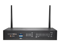 SonicWall TZ470W - Dispositif de sécurité - 1GbE, 2.5GbE - Wi-Fi 5 - 2.4 GHz, 5 GHz - IAR - bureau 02-SSC-6442