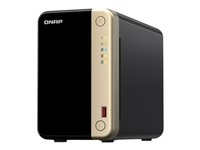 QNAP TS-264 - Serveur NAS - 2 Baies - SATA 6Gb/s - RAID RAID 0, 1, 5, 6, 10, 50, JBOD, 60 - RAM 8 Go - 2.5 Gigabit Ethernet - iSCSI support TS-264-8G