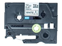 Brother TZe-R231 - Noir sur blanc - Rouleau (1,2 cm x 4 m) 1 cassette(s) bande de ruban - pour Brother PT-D210, D600, H110; P-Touch Cube PT-P300; P-Touch Embellish PT-D215 TZER231