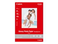 Canon GP-501 - Brillant - A4 (210 x 297 mm) - 200 g/m² - 100 feuille(s) papier photo - pour PIXMA iP90, MG2555, mini260, MP180, MP490, MP510, MP550, MP560, MP960, MX330, TS7450 0775B001