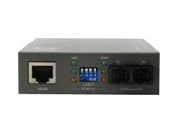 Uniformatic - Convertisseur de média à fibre optique - 100Mb LAN - 10Base-T, 100Base-FX, 100Base-TX - RJ-45 / SC multi-mode - jusqu'à 2 km 60552