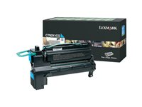 Lexmark - À rendement extrêmement élevé - cyan - original - cartouche de toner LCCP, LRP - pour Lexmark C792, X792 C792X1CG