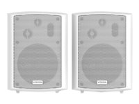 Kit amplificateur numérique professionnel TC3-AMP 2 x 25W (RMS) et paire de haut-parleurs muraux SP-1800 5,25 po VISION - GARANTIE À VIE - blanc TC3-AMP+SP-1800