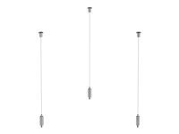 Sennheiser - Kit de suspension pour microphone - pour TeamConnect Ceiling Medium TCC M-F-B, Ceiling Medium TCC M-F-W, Ceiling Medium TCC M-S-W 700237