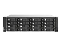 QNAP TL-R1620Sep-RP - Baie de disques - 16 Baies (SATA-600 / SAS-3) - SAS 12Gb/s (externe) - rack-montable - 3U TL-R1620SEP-RP