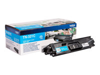 Brother TN321C - Cyan - original - cartouche de toner - pour Brother DCP-L8400, DCP-L8450, HL-L8250, HL-L8350, MFC-L8650, MFC-L8850 TN321C