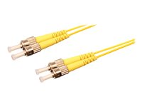 Uniformatic - Câble réseau - mode unique SC/PC (M) pour mode unique SC/PC (M) - 2 m - fibre optique - 9 / 125 micromètres - OS1 - sans halogène - jaune 21792