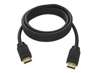 VISION Professional - Câble HDMI avec Ethernet - HDMI mâle pour HDMI mâle - 2 m - noir - support 4K TC 2MHDMI/BL