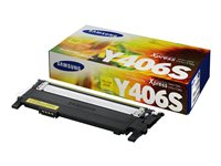 Samsung CLT-Y406S - Jaune - original - cartouche de toner (SU462A) - pour Samsung CLX-3300, 3302, 3303, 3304, 3305, 3306, 3307, SCX-3300, 3301, 3305, 3306 SU462A