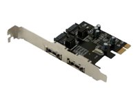 MCL Samar CT-1414PE - Contrôleur de stockage (RAID) - 2 Canal - SATA 6Gb/s / eSATA 6Gb/s - RAID RAID 0, 1 - PCIe x1 CT-1414PE