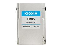 KIOXIA PM6-R Series KPM6VRUG15T3 - SSD - Enterprise, Read Intensive - chiffré - 1536 Go - interne - 2.5" - SAS 22.5Gb/s - Self-Encrypting Drive (SED) KPM6VRUG15T3