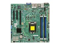 SUPERMICRO X10SLH-F - Carte-mère - micro ATX - Socket LGA1150 - C226 - USB 3.0 - 2 x Gigabit LAN - carte graphique embarquée MBD-X10SLH-F-O