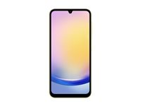 Samsung Galaxy A25 - 5G smartphone - double SIM - RAM 6 Go / Mémoire interne 128 Go - microSD slot - écran OEL - 6.5" - 2340 x 1080 pixels (120 Hz) - 3 x caméras arrière 50 MP, 8 MP, 2 MP - front camera 13 MP - jaune SM-A256BZYDEUB