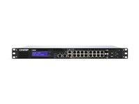 QNAP Smart Edge QGD-1602 - Commutateur - intelligent - 2 x 10 Gigabit SFP+ + 8 x 2.5GBase-T + 8 x 10/100/1000 - Montable sur rack QGD-1602-C3558-8G