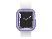 OtterBox EXO EDGE - Pare-chocs pour montre intelligente - polycarbonate, TPE - réinitialisation du violet - pour Apple Watch (41 mm) 77-87564