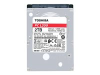 Toshiba L200 Laptop PC - Disque dur - 2 To - interne - 2.5" - SATA 6Gb/s - 5400 tours/min - mémoire tampon : 128 Mo HDWL120UZSVA