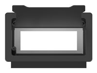 VISION TechConnect 3 - Plaque - noir mat TC3 SURRTB