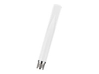 Zyxel ANT2105 - Antenne - 4,5 dBi (pour 2,4 - 2,483 GHz), 7 dBi (pour 5,15 - 5,875 GHz) - omni-directionnel - extérieur - gris (pack de 2) ANT2105-ZZ0201F