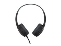 Belkin SoundForm Mini - Écouteurs avec micro - sur-oreille - filaire - jack 3,5mm - noir AUD004BTBK