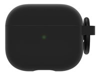 OtterBox - Étui pour écouteurs sans fil - toucher doux - polycarbonate, caoutchouc synthétique - Taffy noir - pour Apple AirPods (3ème génération) 77-87829