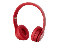 Beats Solo2 (PRODUCT)RED - Casque avec micro - supra-oral - rouge - pour iPad (3rd generation), iPad 1, 2, iPad Air, iPad Air 2, iPad mini, iPad mini 2, 3, iPad with Retina display (4th generation), iPhone 3G, 3GS, 4, 4S, 5, 5c, 5s, 6, 6 Plus, iPod (4G, 5 MH8Y2ZM/A
