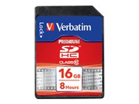 Verbatim - Carte mémoire flash - 16 Go - Class 10 - SDHC 43962