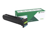 Lexmark - À rendement élevé - cyan - original - cartouche de toner LCCP, LRP - pour Lexmark CX860de, CX860dte, CX860dtfe 82K2UC0