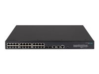 HPE FlexNetwork 5140 24G PoE+ 2SFP+ 2XGT EI - Commutateur - C3 - intelligent - 24 x 10/100/1000 (PoE+) + 2 x 1 Gigabit / 10 Gigabit SFP+ + 2 x 10 Gigabit Ethernet - Montable sur rack - PoE+ (370 W) - BTO JL823A#ABB