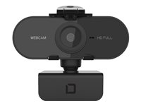 DICOTA Webcam PRO Plus Full HD - Webcam - couleur - 1920 x 1080 - 1080p - audio - USB 2.0 D31841
