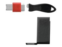Kensington USB Port Lock with Cable Guard - Rectangular - Bloqueur de port USB K67914WW